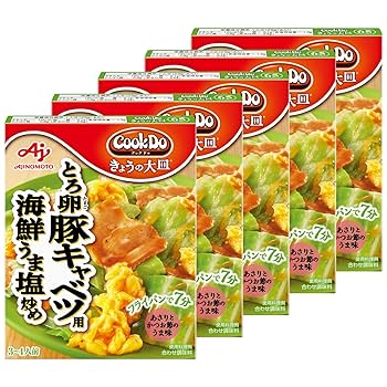 Amazon.co.jp: Aurakus 味の素 Cook Do クックドゥ きょうの大皿